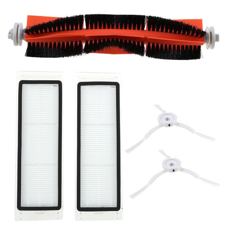 Main Brush+HEPA Filter+Side Brushes Fit Replacement Accessories For Xiaomi MI Robot Vacuum Cleaner