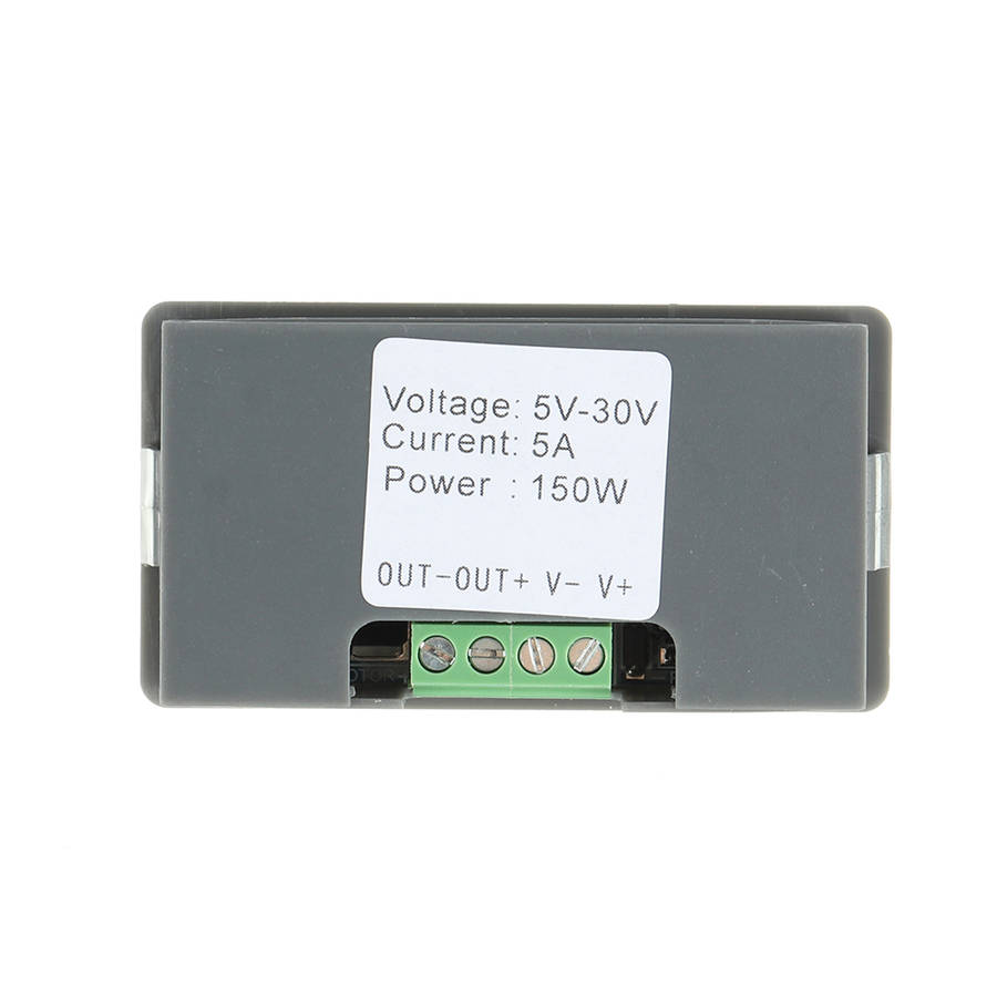 DC5-30V 5A 150W LED Dimming Module PWM DC Motor Speed Controller Digital Display Encoder Cuty Cycle