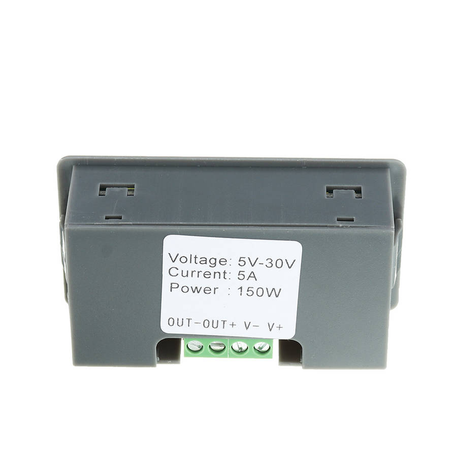 DC5-30V 5A 150W LED Dimming Module PWM DC Motor Speed Controller Digital Display Encoder Cuty Cycle