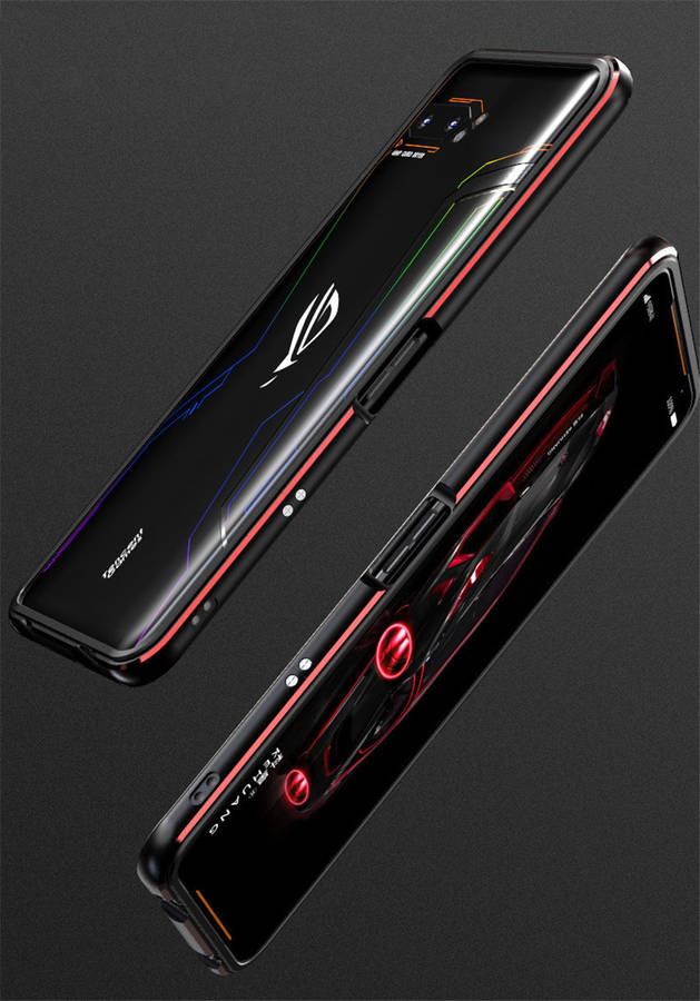 Bakeey Luxury Bumper Shockproof Aluminum Metal Frame Protective Case for ASUS ROG Phone 2
