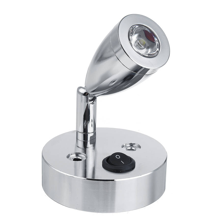 12V-24V Interior LED Reading Spot Lights For Boat RV Caravan Motorhome