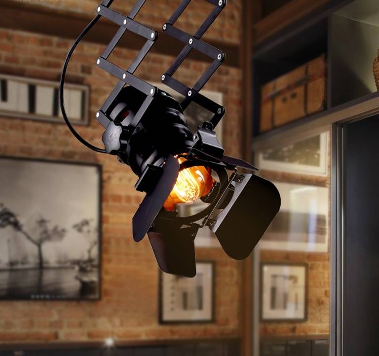 Retro Track Light Industrial LED Ceiling Light E27 Bulb Indoor LED Lamp Coffee Shop Clothing Store Bar Art Exhibition Studio
