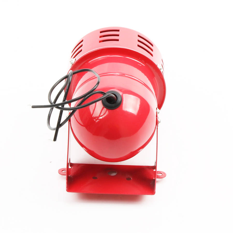 Mini Metal Motor Siren 110DB Industrial Alarm Sound Electrical Guard Anti-theft AC 220 (Voltage 12V)