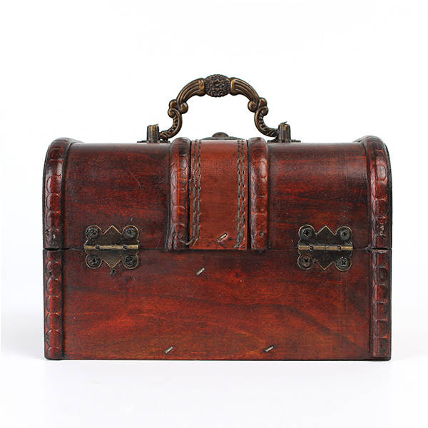 Vintage Wooden Jewelry Box