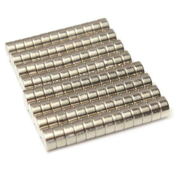 100pcs N50 Super Strong Disc Magnets 6mm x 3mm Rare Earth Neodymium Magnets...