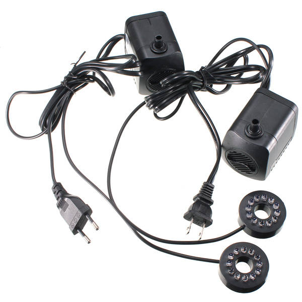 800L/H 210 GPH Submersible Water Pump For Aquarium Fish Tank Pond Fountain Wi (Adaptor 110V US Plug)
