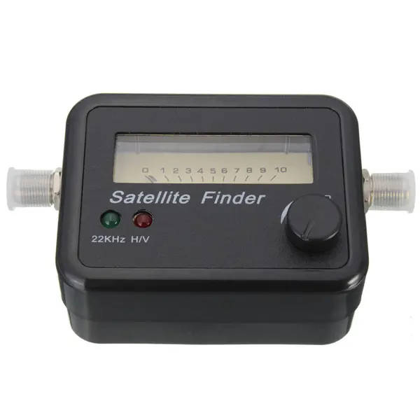 Digital Satellite Signal Dish FTA HD Monitors Signal Strength Meter Finder