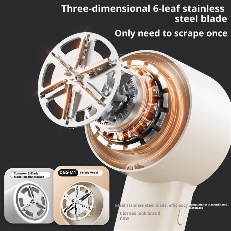 White - Tevorex Multifunction Electric Lint Remover USB Charging Electric Pellet Fluff Remover Digit