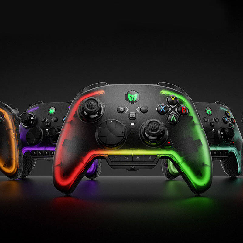 Black - BIGBIG WON RAINBOW2 Pro Elite Tri-mode Gaming Controller with Hall Effect Triiger and ALPS J