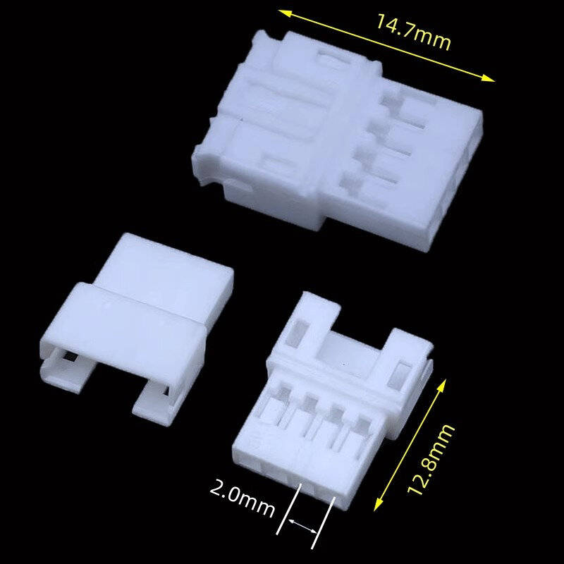 Kit - JST 840Pcs SYP PH 2.0mm Pin Connector Kit Plug and Play Male Female Housing Terminals for PCB