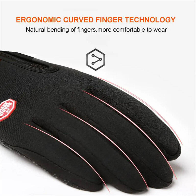 XL - TENGOO Winter Touchscreen Gloves USB Heated Gloves Men Women Warm Gloves Waterproof Windproof F