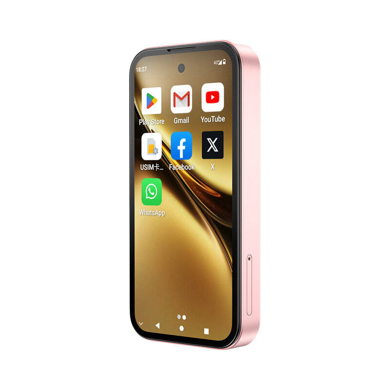 Silver - SOYES Q333 Mini 3.97-inch Android 12.0 4GB RAM 64GB ROM Dual SIM Dual Standby 2000mAh Facia