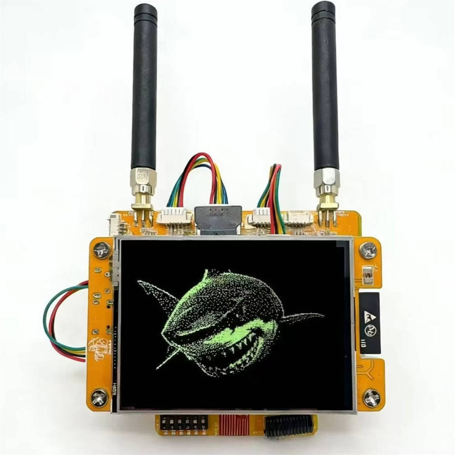 nm-rf-hat - Bitcoin NerdMiner v2 Hashrate 1060KH/s ESP32 NMMiner Burce NM-RF-Hat Companion Hat Multi