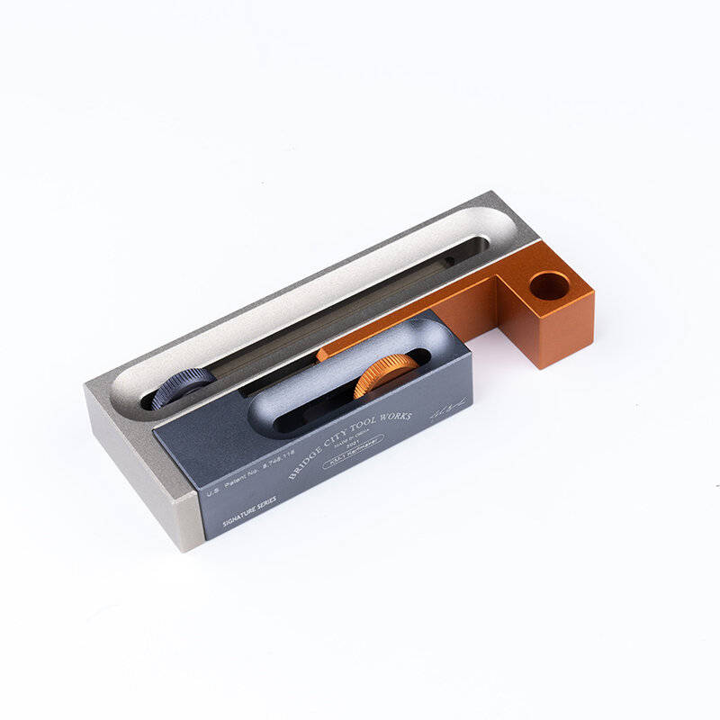 BRIDGE CITY TOOL WORKS KM-1 Kerf Maker Aluminum Alloy Woodworking Tool with Max Kerf Width 1/2" Prec