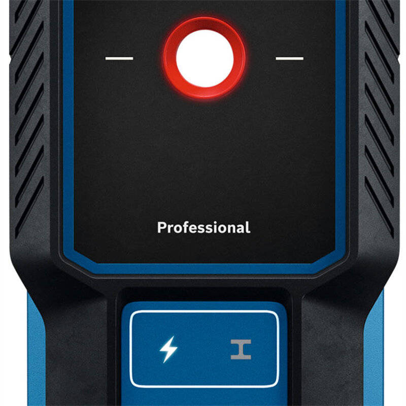 Blue - GLM100-23 Laser Distance Measurement Tool 100mm Detection Depth IP54 Waterproof Compact Desig