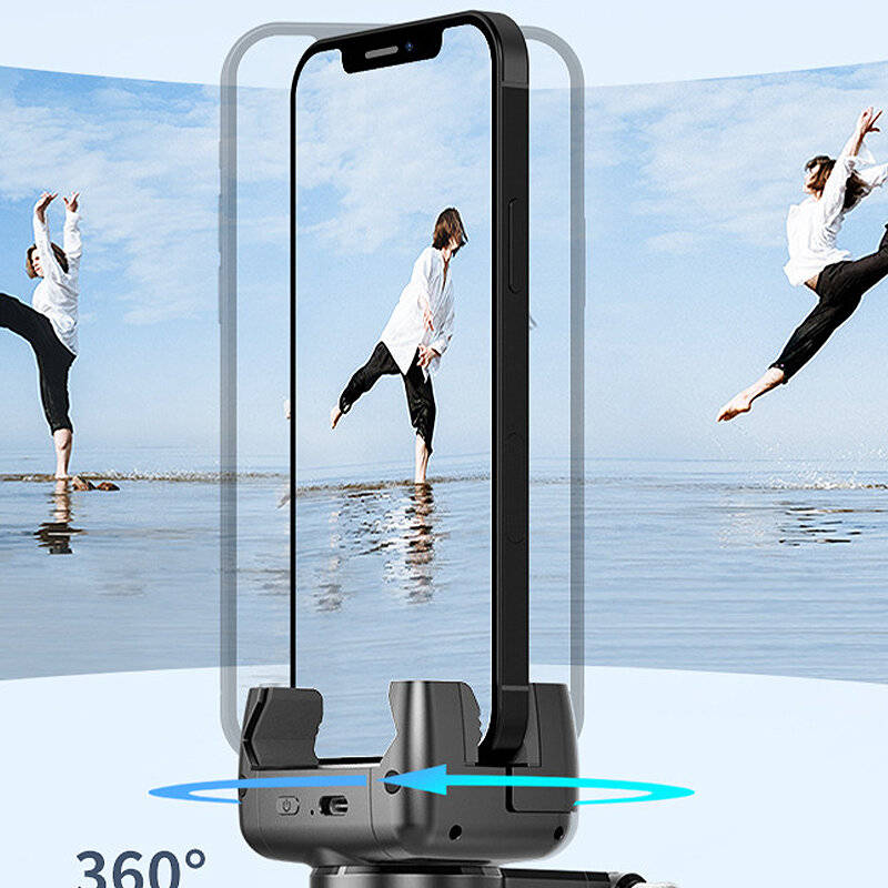 Portable Anti-shake Gimbal Stabilizer 360 Rotation Following Shooting Mode Selfie Stick Tripod Gimba