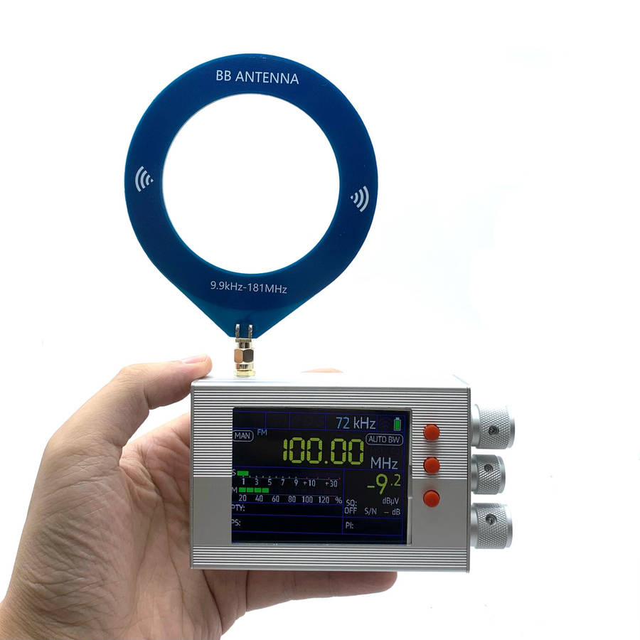 TEF6686 - TEF6686 Full Band FM/AM/Short Wave HF/LW Radio Receiver with Aluminum Housing Circular BB