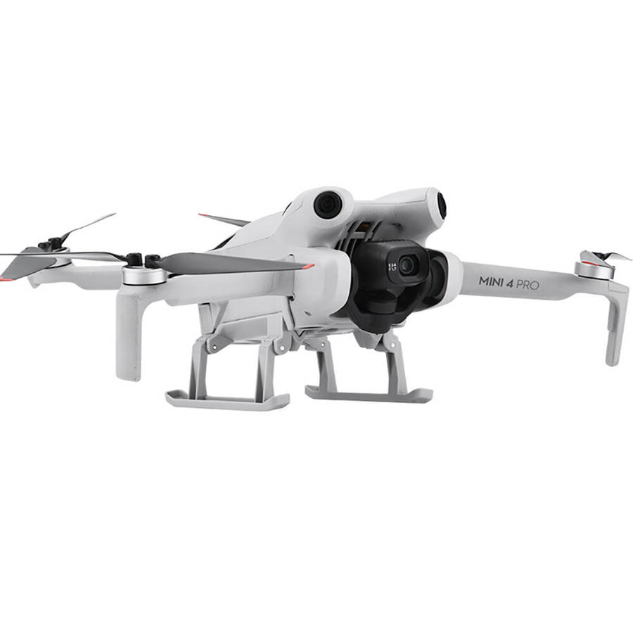 BRDRC Foldable Extended Heighten 25mm Landing Gear Skid Legs Protector Support for DJI Mini 4 PRO RC