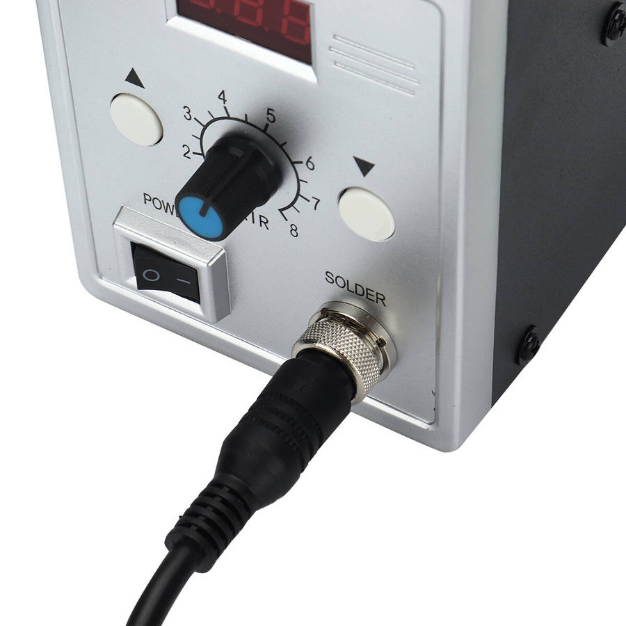 858D 700W BGA Rework Solder Station Soldering Heat Air Gun Station 220V / 110V For SMD SMT Welding R