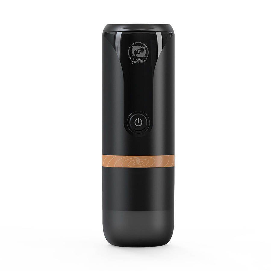 Black - iCafilas 2 in 1 Portable Espresso Machine for Car Travel Expresso Machine for Nes Original C