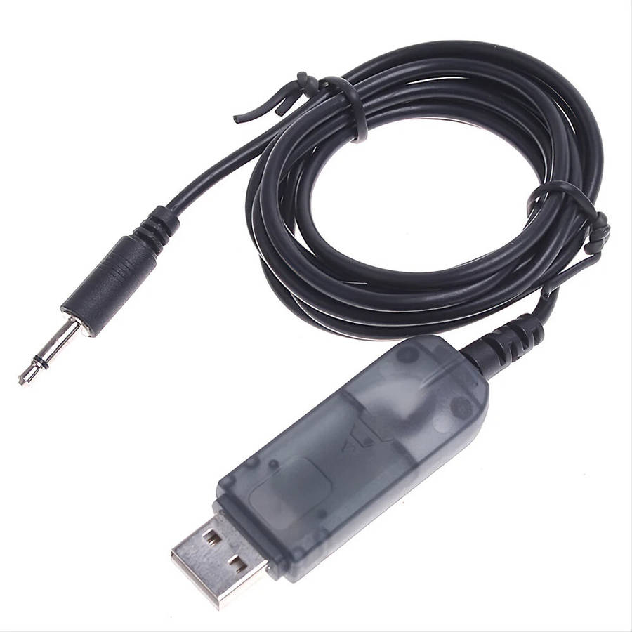 Black - Flysky SM100 USB Simulator Cable for Flysky FS-i6 FS-i4 FS-TH9X FS-T6 FS-T4B Transmitter RC