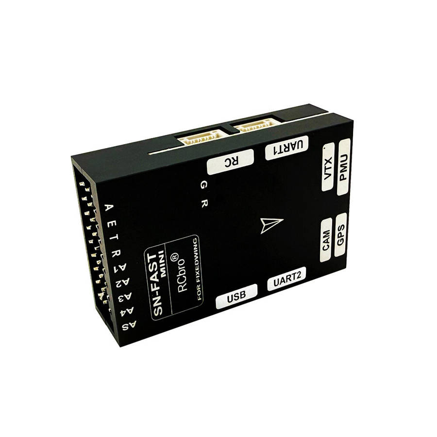 Black - Lefei SN-FAST Mini Flight Controller PMU Multi Mode 8-Channel PWM Support DJI O3 O4 VTX OSD
