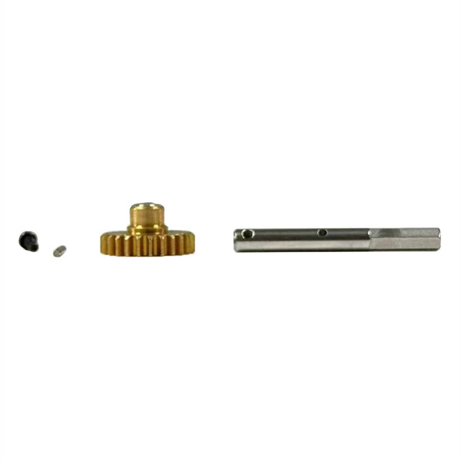 Brown - LDRC 18401 18499 1/18 Rock Crawler RC Car Upgraded Parts Metal Gearbox Main Axle Spur Gear V