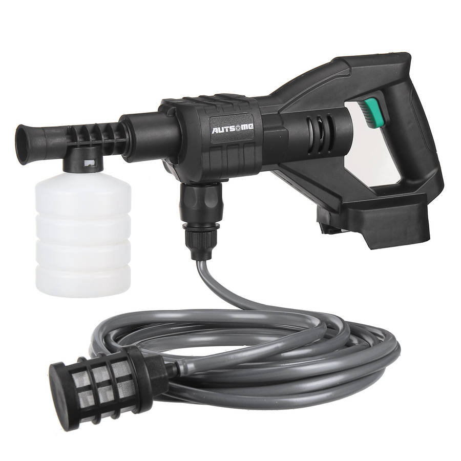 EU Plug - AUTSOME 6 In 1 Cordless Car High Pressure Car Washer Washing Cleaner Machine Water Spayer