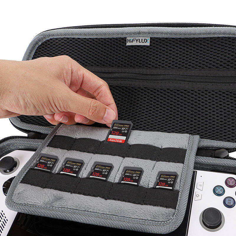 HiFYLUX Hard Carrying Case for ROG Ally Abrasion Resistant Shock-proof Hard Stroage Handbag with Lar