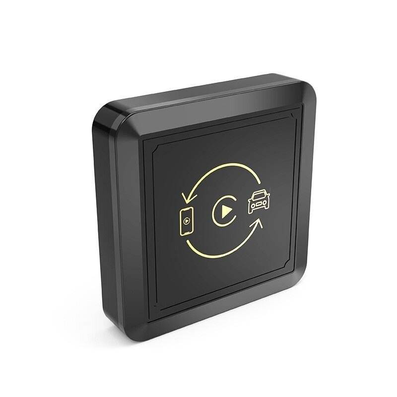 Black - Android Auto 2 In 1 Car Carplay Box Converter Wired To Carplay Wireless Box CarPlay Converte