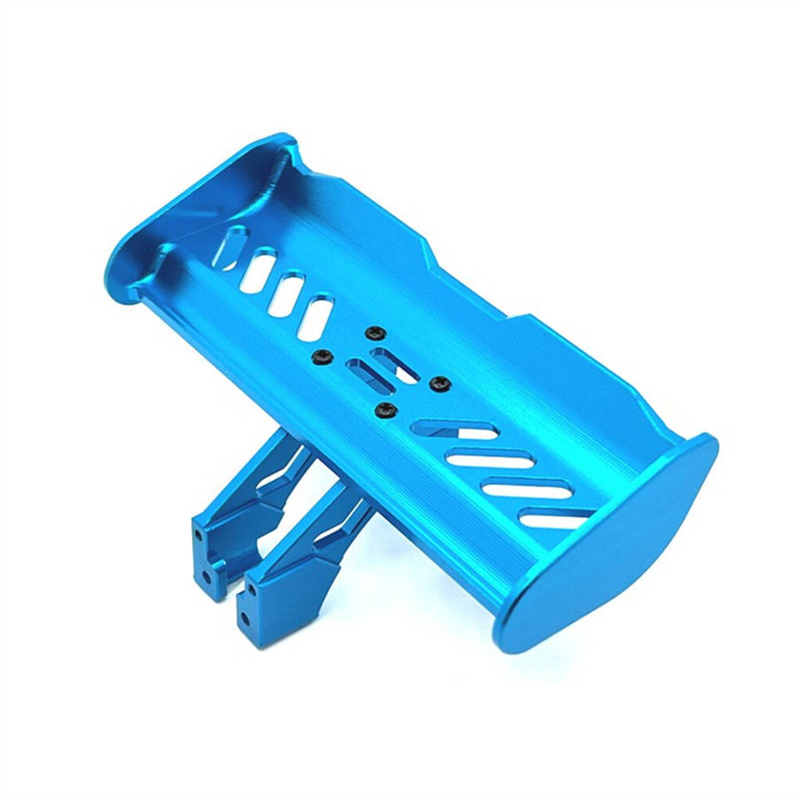 Sky Blue - Upgraded Metal Parts Tail Wing for Wltoys 1/14 144001 144010 1/12 124007 124017 124019 12