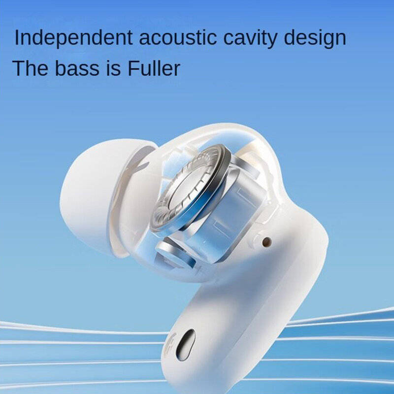 Black - Lenovo TA200 TWS Earbuds Wireless bluetooth Earphone High Sensitivity Compound Diaphragm Uni