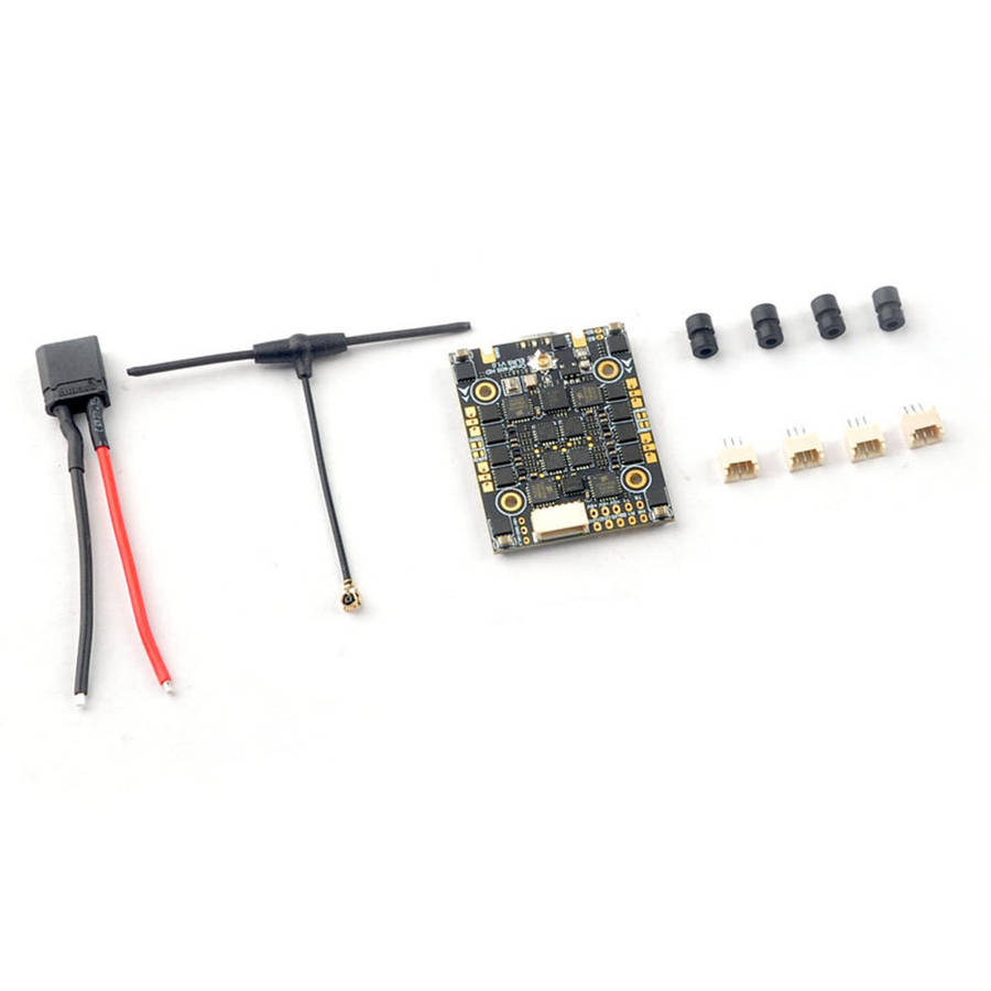 20mmx20mm Happymodel CruxF405HD ELRS AIO 3in1 Flight Controller Built-in UART ELRS 2.4G RX 20A ESC f
