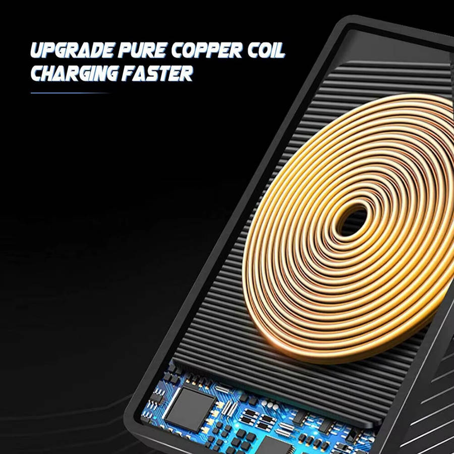 Type-C Port - 15W Car Wireless Charger Fast Wireless Car Charger Silicone Pad Stand for Smart Phones