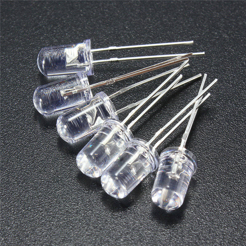 3x 120pcs 5mm White Red Blue Green Yellow Purple LED Light Bulb Emitting Diode Lamp