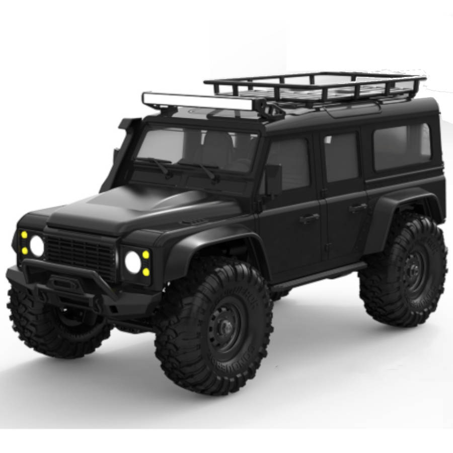 Grey - HB Toys RTR R1607/8/9 1/16 2.4G 4WD RC Car Full Proportional Rock Crawler LED Light Off-Road
