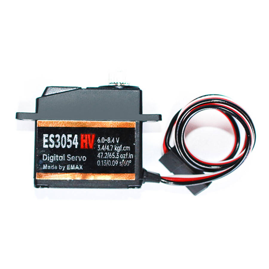 Black - Emax ES3054HV All-Purpose High Voltage Metal Gear Digital Servo For RC Airplane