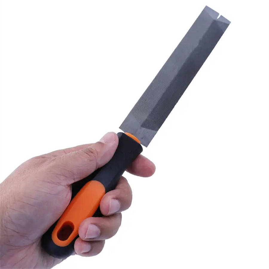 A - 6 Inch Pruning Saw File T12 Bearing Steel Fine-Tooth Rasp File Carpentry Woodworking Hand Tool W