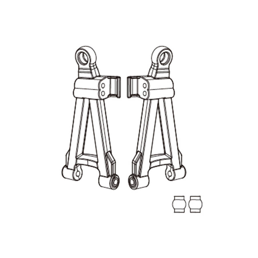 14210 front upper arm - MJX 14301 14302 14303 Front Rear Upper Down Arms Spart RC Car Parts 14210 14