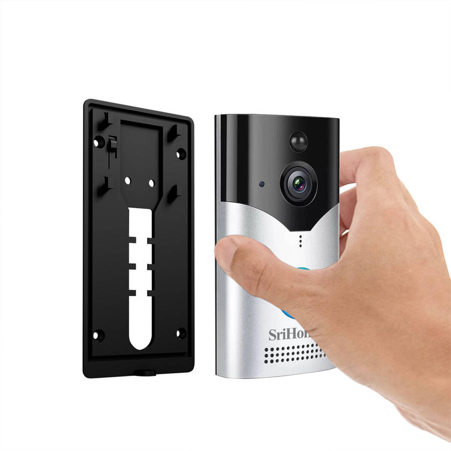 SriHome SH054-DH002 4MP HD WiFi Wireless Video Intercom System Doorbell Camera 120 Viewing Angle PIR
