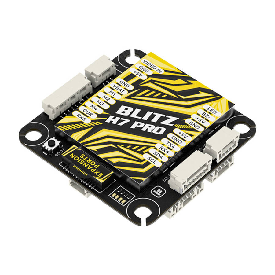 Flight Controller - 35x35mm iFlight BLITZ H7 Pro Flight Controller OSD Baro 4-12S with 5V 12V BEC Ou