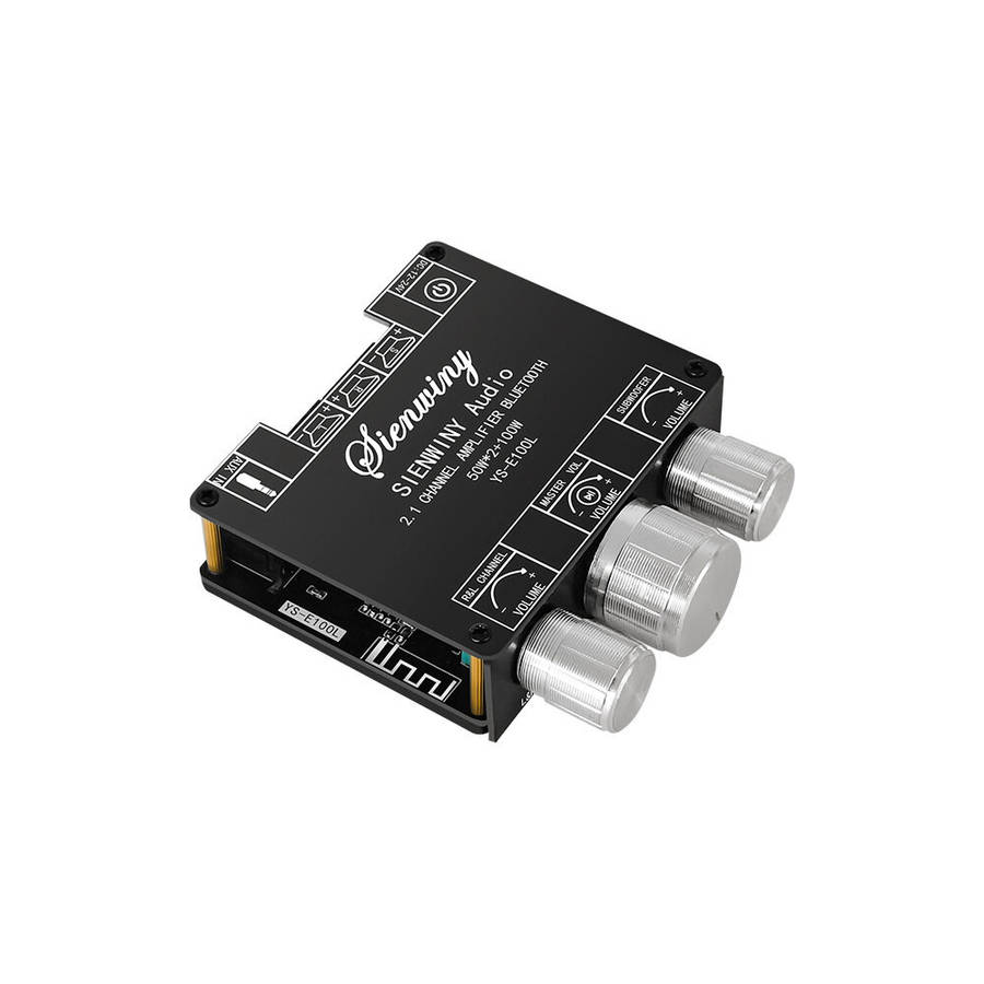 YS-E100L 2.1 Channel bluetooth 5.1 Audio Amplifier Board 50W2+100W High Low Pitched Subwoofer Amplif