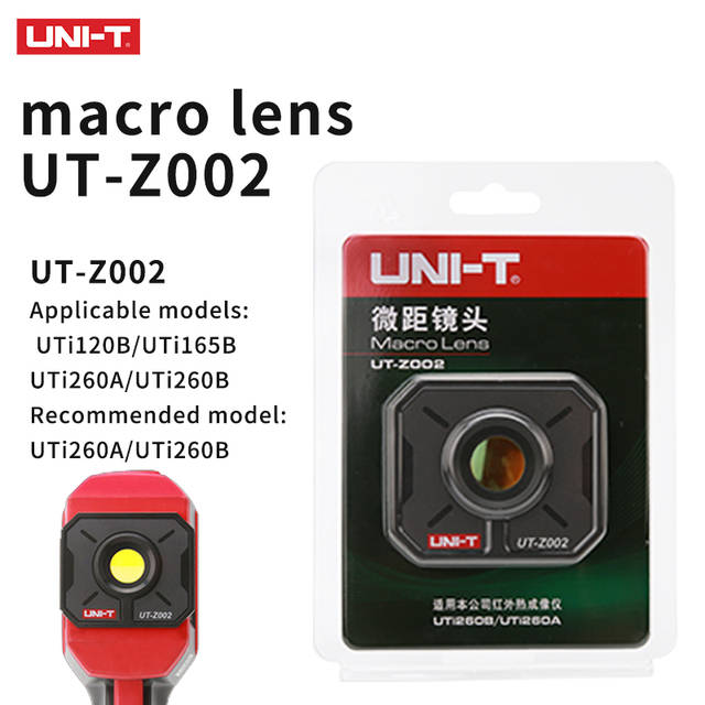#A - UNI-T Thermal Camera Macro Lens For UTi260B UTI320E UT-Z002 UT-Z003 High Precision Thermal Imag
