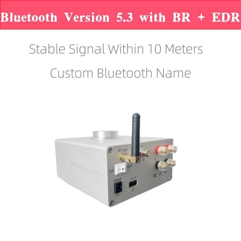 EU Plug - KCX TFT2.8 PLAYER02 Bluetooth 5.3 Audio Decoder Board 2.8 Inch IPS Screen MP3 FLAC WAV Pla