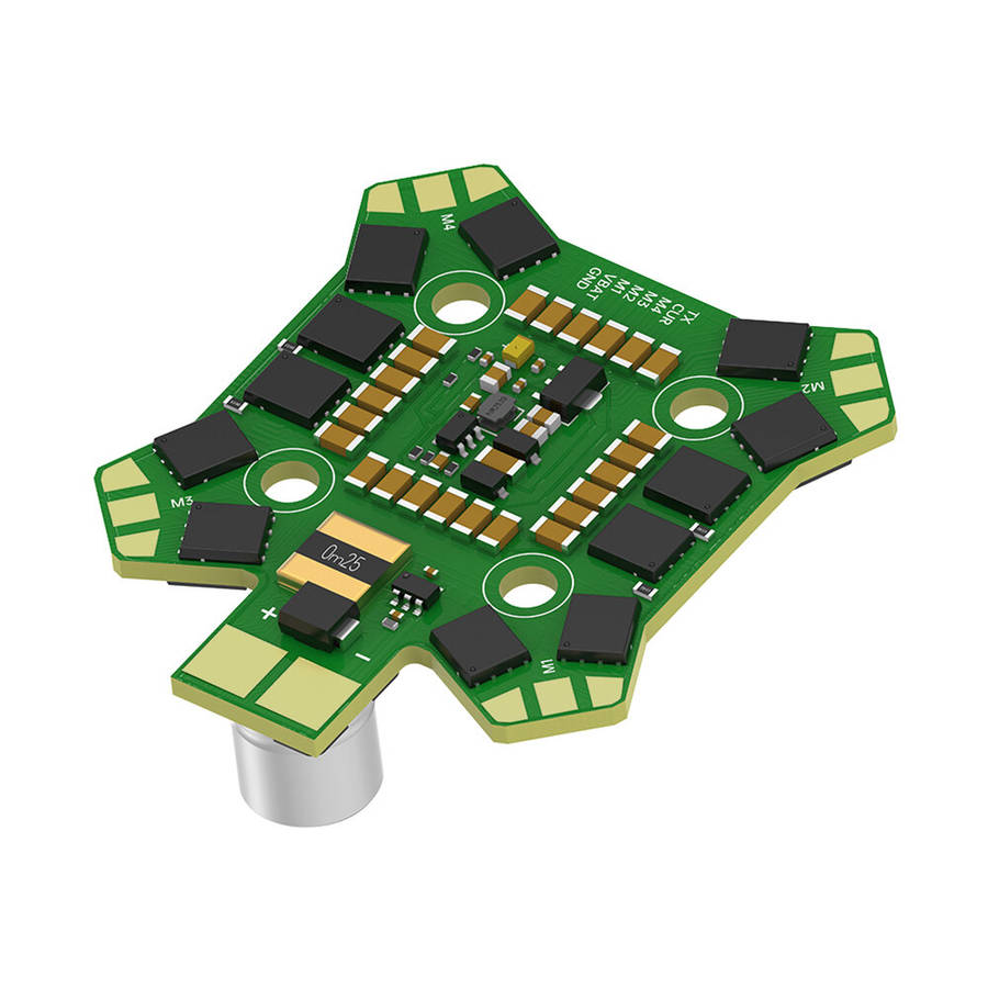 Flight Controller - 20x20mm iFlight BLITZ Mini F7 V1.1 Flight Controller & E55R 55A 2-6S BL_S 4in1 B