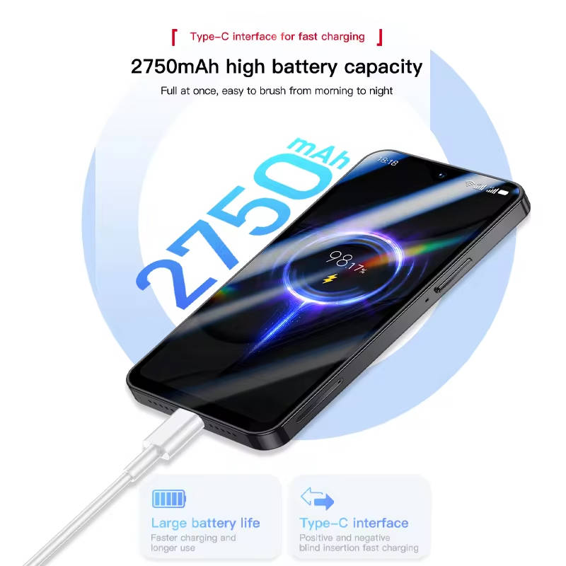 White - SOYES XS18 Pro Max Mini 4G 4.3 inch 2GB 16GB 13MP Camera Face Unlock Android 8.1 OTG 2750mAh