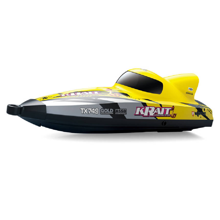Blue - TY XIN 749 2.4G RC Boat Brushless Jet Speedboat Capsized Reset Waterproof Proportional Contro