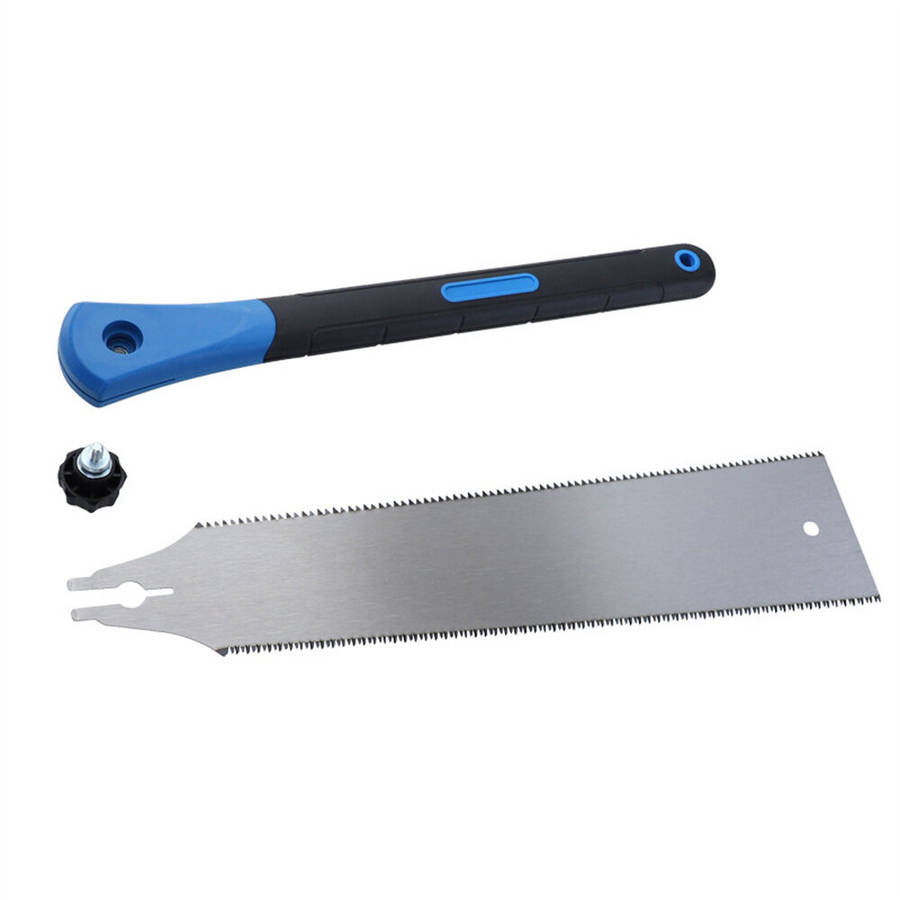 Heavy Duty Double-Sided Hand Saw High Hardness Manganese Steel Blade Efficient Tri-Grinding Teeth Co