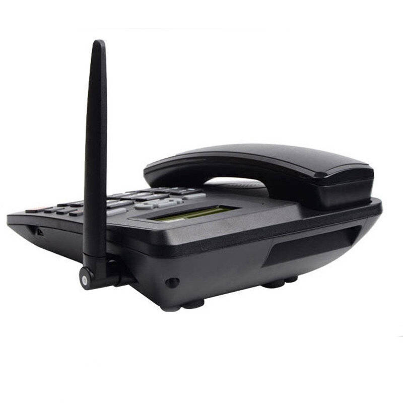 US Plug - ETS-6588 Wireless Fixed Wireless Phone Cordless Desktop Telephone Support GSM Dual SIM Car
