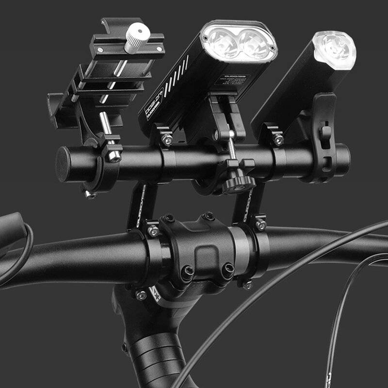 Red - BENGGUO Detachable Bike Extended Bracket Aluminum Alloy Firmly Waterproof Rust-proof Lightweig